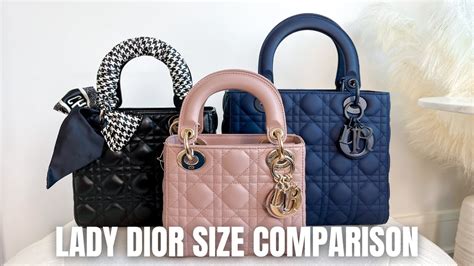 lady dior medium vs abc|christian Lady Dior size guide.